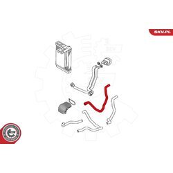 Hadica chladenia ESEN SKV 43SKV711 - obr. 3