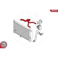 Hadica chladenia ESEN SKV 24SKV338