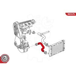 Hadica chladenia ESEN SKV 43SKV724 - obr. 3