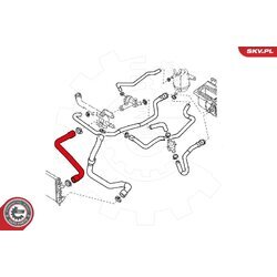 Hadica chladenia ESEN SKV 24SKV225 - obr. 3