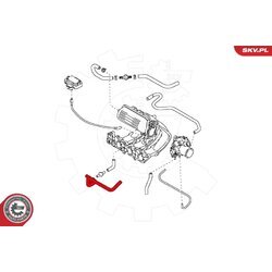 Hadica chladenia ESEN SKV 24SKV285 - obr. 3