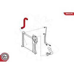 Hadica chladenia ESEN SKV 43SKV714 - obr. 3