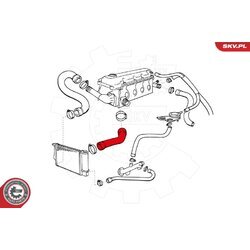 Hadica chladenia ESEN SKV 43SKV713 - obr. 3