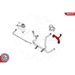 Hadica chladenia ESEN SKV 43SKV706 - obr. 3