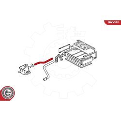 Hadica chladenia ESEN SKV 43SKV721 - obr. 3