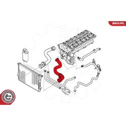 Hadica chladenia ESEN SKV 24SKV202 - obr. 2