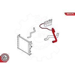 Hadica chladenia ESEN SKV 43SKV712 - obr. 3