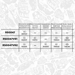 Sada reťaze pohonu olejovej pumpy ET ENGINETEAM RS0047 - obr. 1