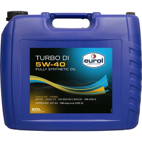 EUROL Turbo DI 5W-40 C3 20L