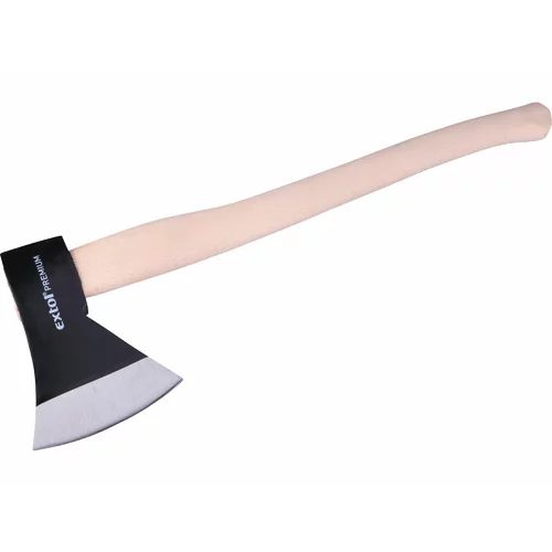 Sekera drevená slovenská násada, 1000g, 600mm, EXTOL PREMIUM