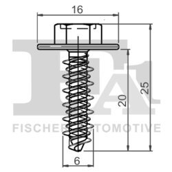 Skrutka FA1 33-70002.100 - obr. 1