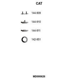 Katalyzátor FA1 MD000626