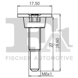 Skrutka FA1 11-70007.100 - obr. 1