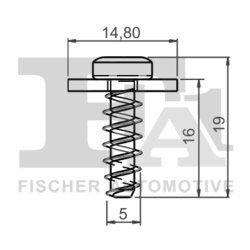 Skrutka FA1 11-70010.100 - obr. 1