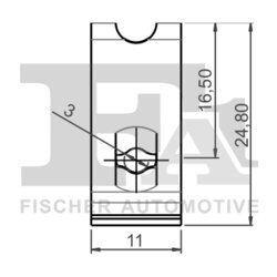 Plechova matica FA1 11-40129.10 - obr. 1