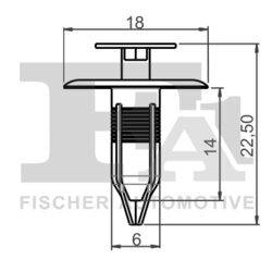 Rozperný nit FA1 78-30008.5 - obr. 1