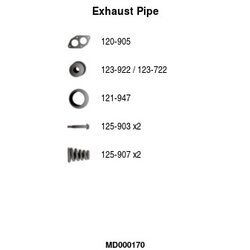 Výfukové potrubie FA1 MD000170