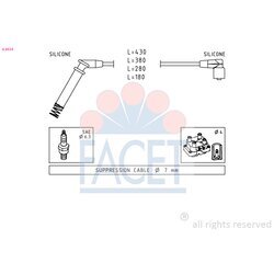 Sada zapaľovacích káblov FACET 4.8634