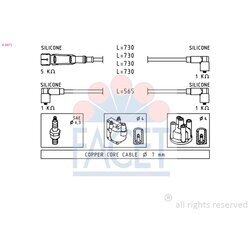 Sada zapaľovacích káblov FACET 4.9671