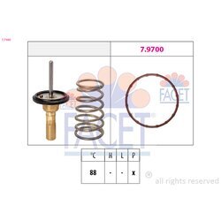 Termostat chladenia FACET 7.7980