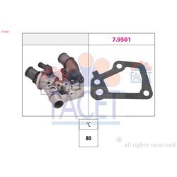 Termostat chladenia FACET 7.8100