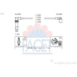Sada zapaľovacích káblov FACET 4.7247