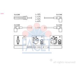 Sada zapaľovacích káblov FACET 4.8372