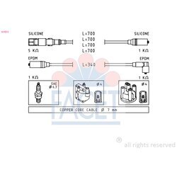 Sada zapaľovacích káblov FACET 4.9353