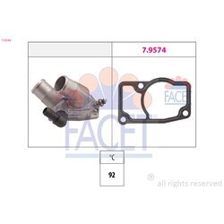 Termostat chladenia FACET 7.8344