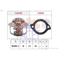 Termostat chladenia FACET 7.8354