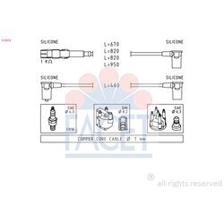 Sada zapaľovacích káblov FACET 4.9654