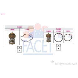 Termostat chladenia FACET 7.7931KK