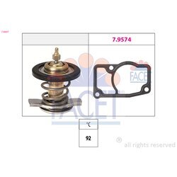 Termostat chladenia FACET 7.8607