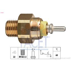 Teplotný spínač kontrolky teploty chladenia FACET 7.4120