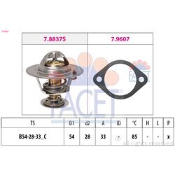 Termostat chladenia FACET 7.8838