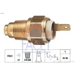 Teplotný spínač ventilátora chladenia FACET 7.5226