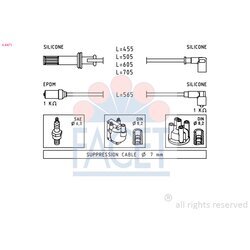 Sada zapaľovacích káblov FACET 4.8471