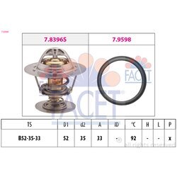 Termostat chladenia FACET 7.8396