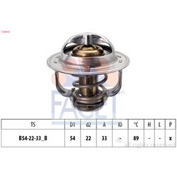 Termostat chladenia FACET 7.8693S