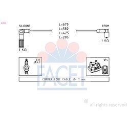 Sada zapaľovacích káblov FACET 4.8655