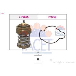 Termostat chladenia FACET 7.7981