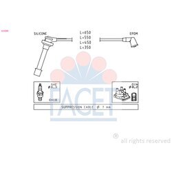 Sada zapaľovacích káblov FACET 4.9399