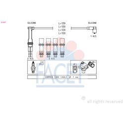 Sada zapaľovacích káblov FACET 4.9607