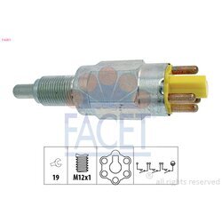 Spínač cúvacích svetiel FACET 7.6251