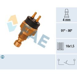 Teplotný spínač ventilátora chladenia FAE 37450