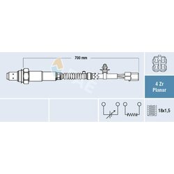 Lambda sonda FAE 77545