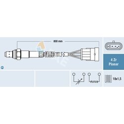 Lambda sonda FAE 77610