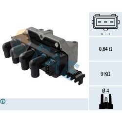 Zapaľovacia cievka FAE 80280