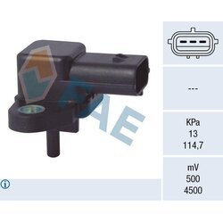 Snímač tlaku v sacom potrubí FAE 15112