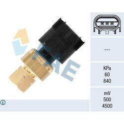 Senzor tlaku paliva FAE 15617